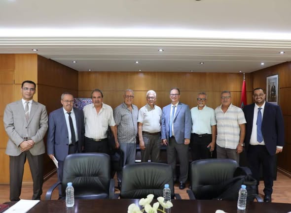 استقبال وفد عن المكتب التنفيذي للمنتدى المغربي للحقيقة والإنصاف